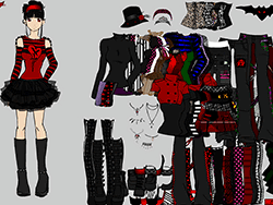 Goth Girlz Dress Up 3