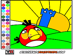 Цветные Angry Birds