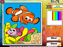 Buscando a Nemo para colorear