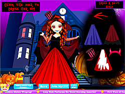 Habillage de princesse vampire