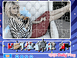 Mooie Paris Hilton-puzzel