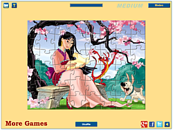 Prinzessin Mulan Puzzle