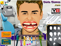 Justin Bieber perfecte tanden