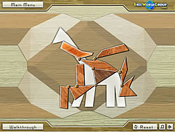 Relaxing Puzzle: Fold Shapes