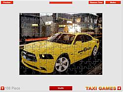 Dodge Taxi Jigsaw Puzzle