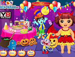 Dora Halloweenvoorbereiding 3