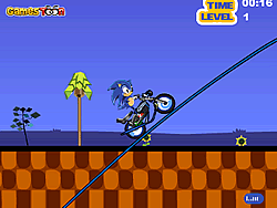 Super Sonic in bicicletta estrema