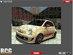 Fiat Car Jigsaw Puzzle