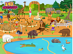 Decoração do zoológico