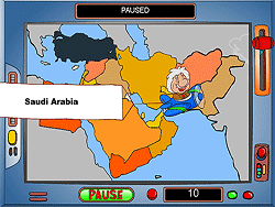 Geographiespiel: Naher Osten