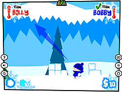 Batalla de bolas de nieve