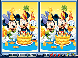 Mickey - Zoek de verschillen