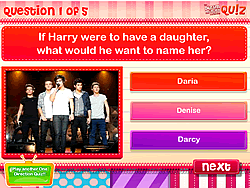 One Direction IQ Quiz 2