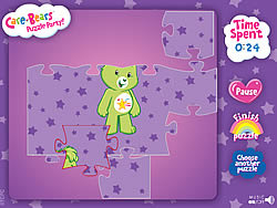 Care Bears Puzzle Party