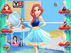 Disney Princesses Prom Dress Up