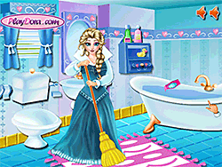 Limpeza do banheiro Elsa