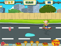 Phineas and Ferb: Skateboarding Escape
