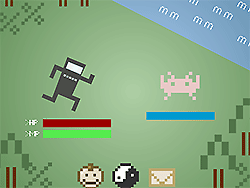 8-bit RPG in 3D