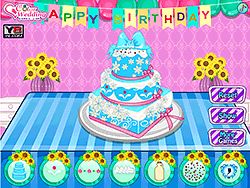 Concours de gâteau d'anniversaire Anna