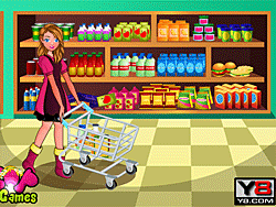 Virée shopping au supermarché