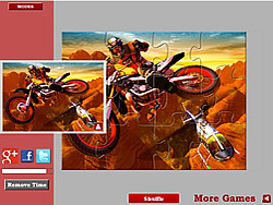 Dirtbike-puzzel