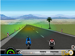 Corrida de moto 3D