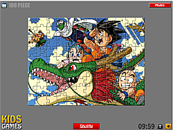 Dragon Ball-puzzel: 2 modi