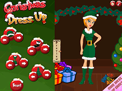 Christmas Girl Dress Up Game