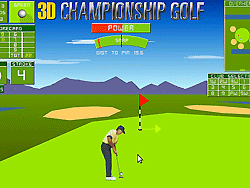 3D Чемпионат по гольфу