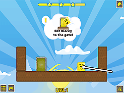 Bouncy Yellow Escape
