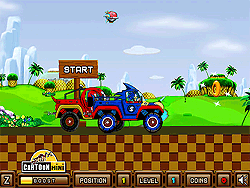 Sonic & Knuckles Truck Battle