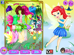 Dress Up Butterfly Fairy