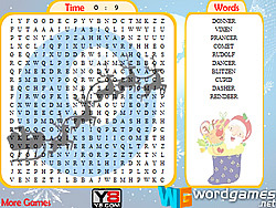 Reindeer Word Search Adventure