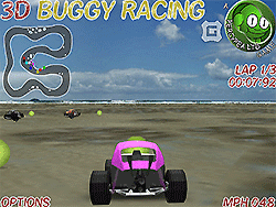3D-Buggy-Rennen