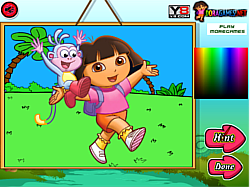 Dora La Exploradora Para Colorear