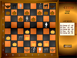 Halloween Glow Chess