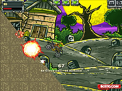 Zombie Motorbike Escape