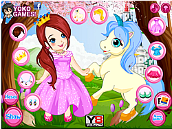 Princess Unicorn Dress Up