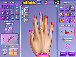 Prinzessin Aurora Nails Makeover