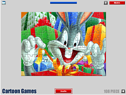 Juego de rompecabezas de Bugs Bunny