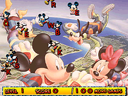 Digitação do Mickey Mouse