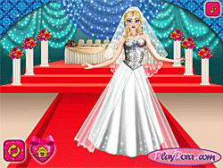 Le jour du mariage d'Elsa