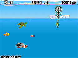 Gioco di pesca di Doraemon