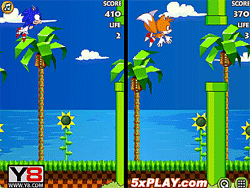 Flappy Sonic y colas