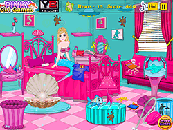Limpieza de la habitación de la Princesa Perla