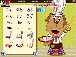 Cute Puppy Chef