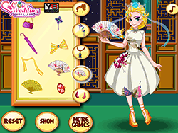 Diseño de Elsa Cheongsam