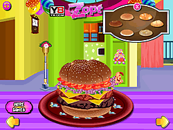 Doppelter Cheeseburger-Dekorateur