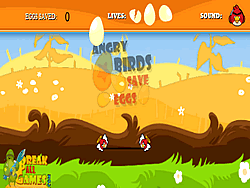 Angry Birds sauve les œufs