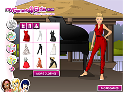 마일리 사이러스(Miley Cyrus) 소녀들을 위한 옷 입히기 게임